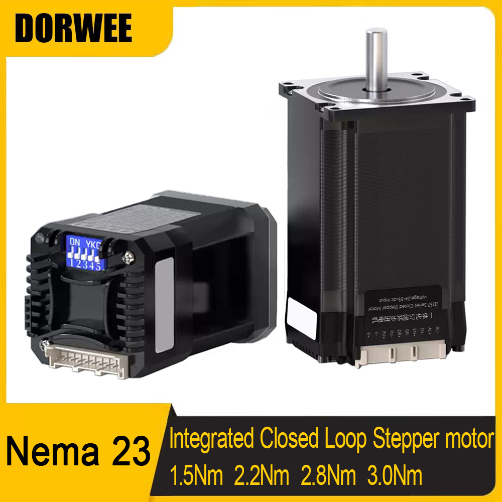 クローズドループ一体型ステッピングモーター（ドライバー付き） - Nema 23 Closed Loop Stepper Motor Driver Kit のレビューと価格