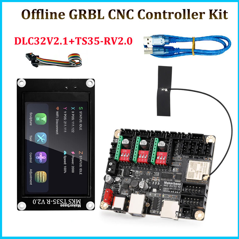 Makerbase MKS DLC32 V2.1 32 ビッ - Grbl 32 Bit Control Board Offline Display のレビューと価格