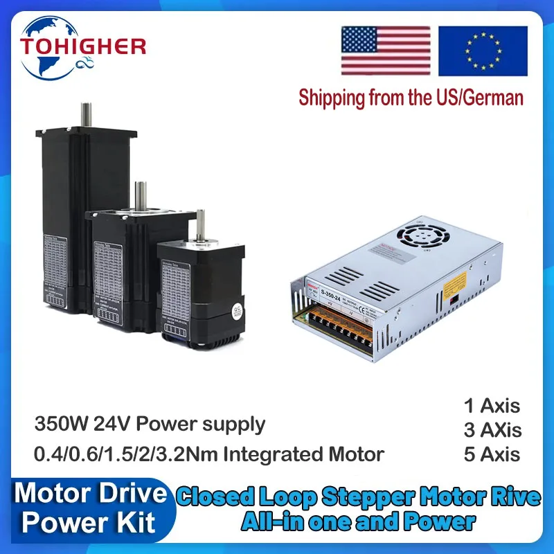 Nema17 Nema23 ステッピング モーター ドライバ - Nema 23 Closed Loop Stepper Motor Driver Kit のレビューと価格