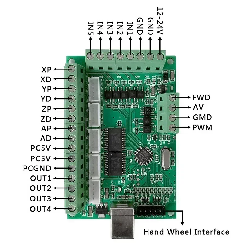 CNC 5 軸 Mach3 インターフェースボードブレークア - 5 Axis Cnc Breakout Board Interface Mach3 のレビューと価格