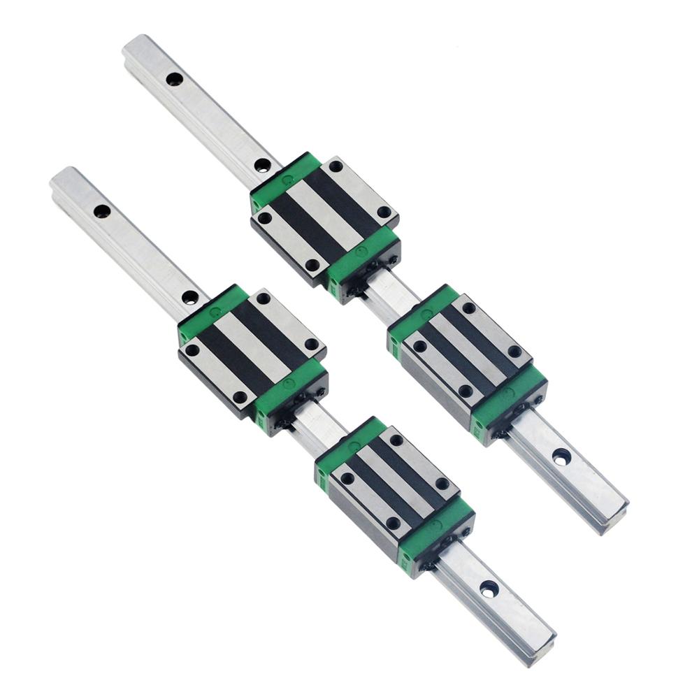 6点セットCNCキット HGR20リニアガイドレール 400 - Hgr20 Linear Guide Rail Ballscrew Set のレビューと価格