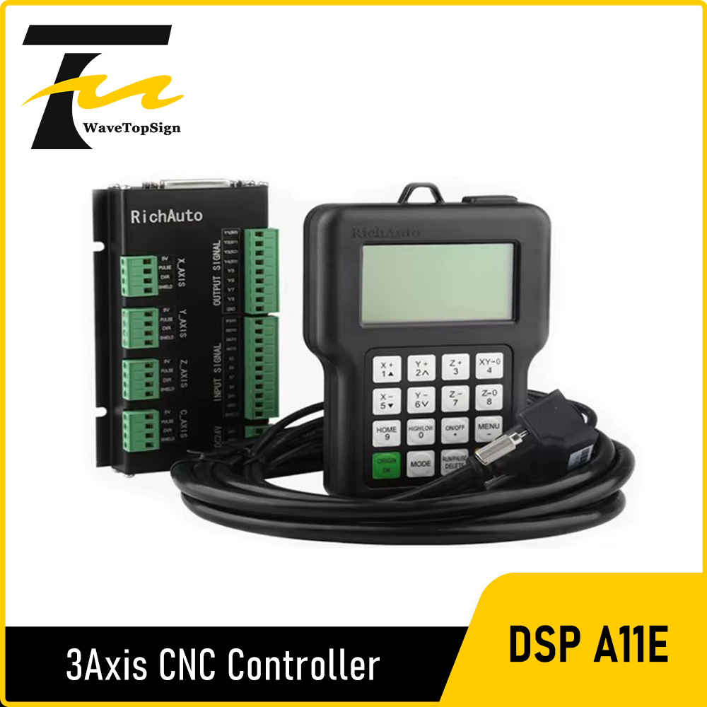 Richauto DSP A11 CNC コントローラー A - Richauto A11 Dsp Controller 3 Axis のレビューと価格