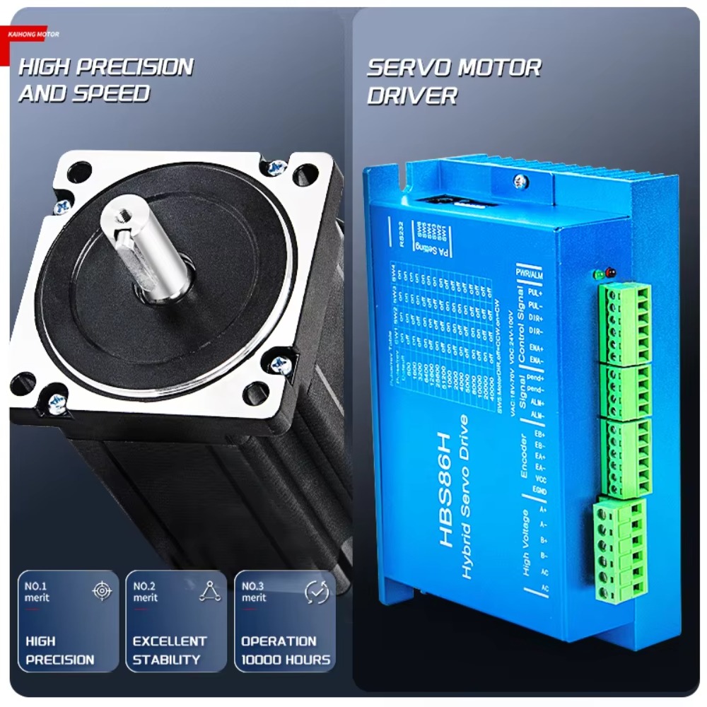 NEMA 34 クローズドループ ハイブリッド サーボキット - Hybrid Servo Driver Nema 34 8.5Nm のレビューと価格
